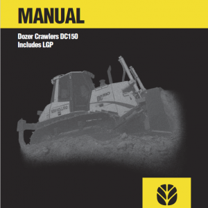 New Holland Dc150 Crawler Dozer Service Manual