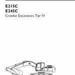New Holland E215c, E245c Tier 4 Excavator Service Manual