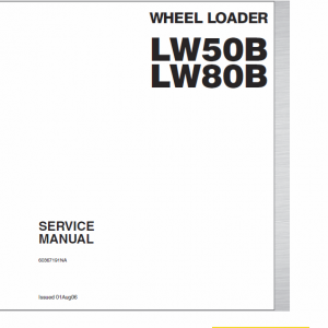 New Holland Lw80.b Wheel Loaders Service Manual