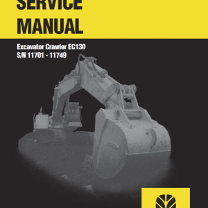 New Holland Ec130 Crawler Excavator Service Manual