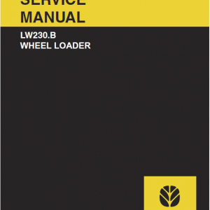 New Holland Lw230.b Wheel Loader Service Manual