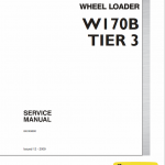 New Holland W170b Tier 3 Wheel Loader Service Manual