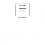 New Holland W230c Wheel Loader Service Manual