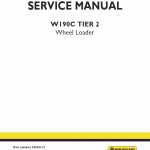 New Holland W190c Tier 2 Wheel Loader Service Manual