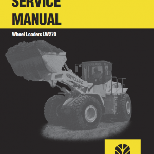 New Holland Lw270 Wheel Loaders Service Manual