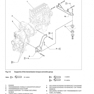 New Holland Lw270.b Wheel Loader Service Manual