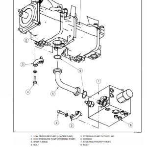 New Holland W190c Wheel Loader Service Manual