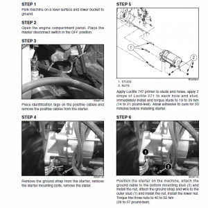 New Holland W130b Tier 3 Wheel Loader Service Manual