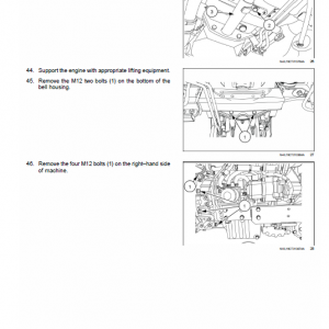 New Holland Boomer 45, 50 And 55 Tractor Service Manual