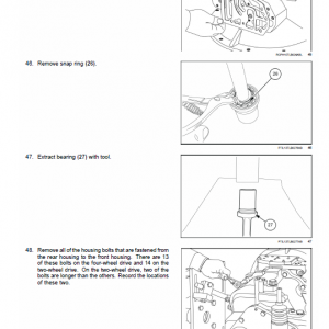 New Holland B80b Backhoe Loader Service Manual