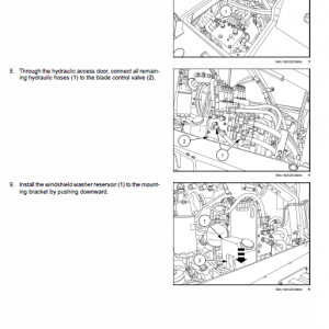 New Holland D180c Tier 2 & Tier 3 & Tier 3 Dozer Service Manual