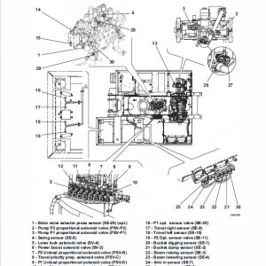 New Holland E215b, E245b Excavator Service Manual