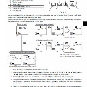 New Holland E215bj Excavator Service Manual