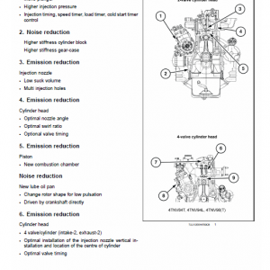 New Holland E45b Sr, E50b Sr, E55b Mini Excavator Service Manual