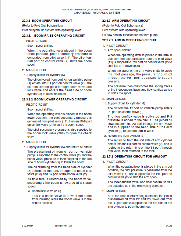 New Holland E30, E35 Compact Excavator Service Manual