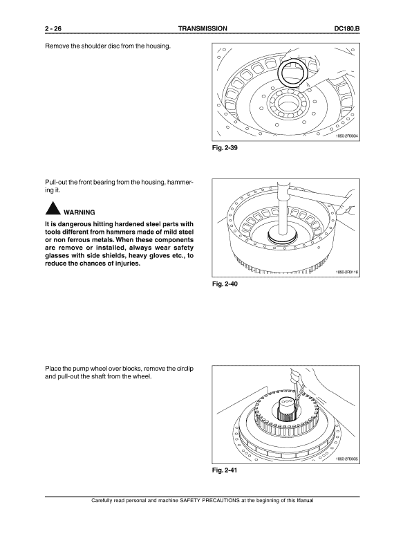 New Holland Dc180.b Crawler Dozer Service Manual