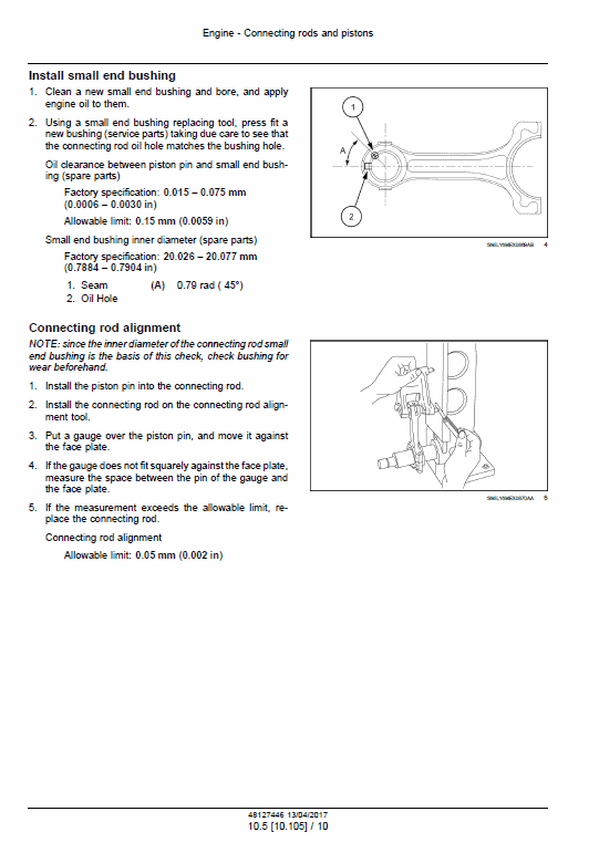 New Holland E17c Mini Excavator Service Manual