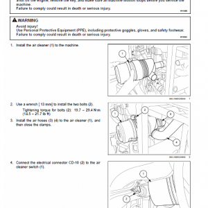 New Holland E30c Mini Excavator Service Manual