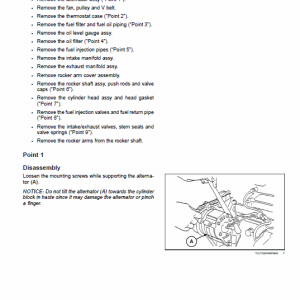 New Holland E26b Sr, E29b Sr Mini Excavator Service Manual