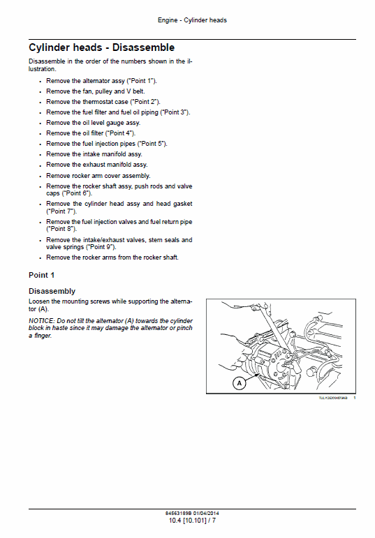 New Holland E26b Sr, E29b Sr Mini Excavator Service Manual