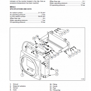 New Holland Mh4.6, Mhplusc Excavator Service Manual