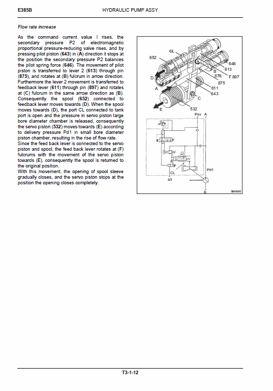 New Holland E385b Rops Tier 3 Excavator Service Manual