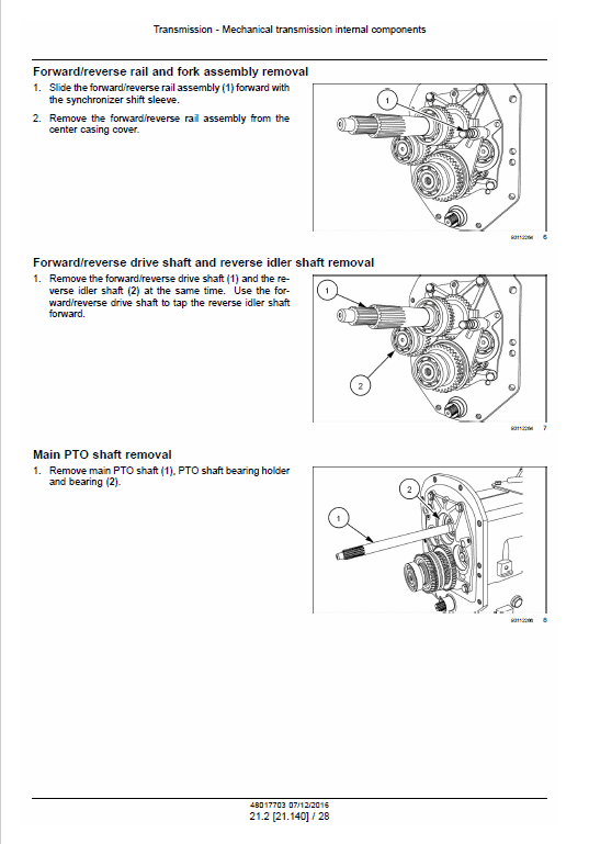 New Holland Boomer 40 Cab, Rops And 50 Cab, Rops Tractor Service Manual