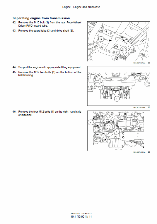 New Holland Boomer 45, 50 And 55 Tractor Service Manual