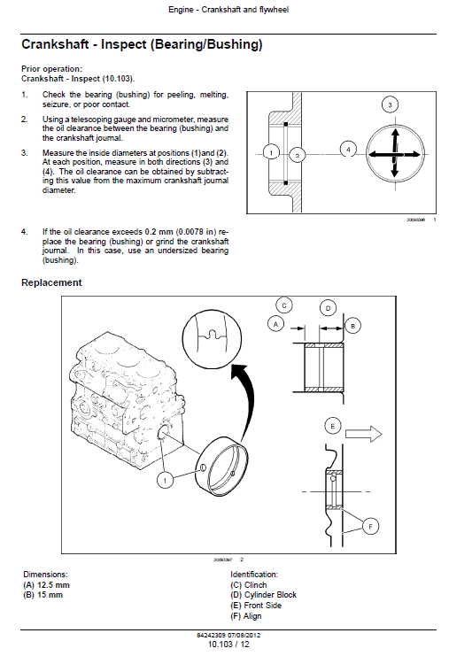 New Holland Boomer 3040, 3045 And 3050 Tractor Service Manual