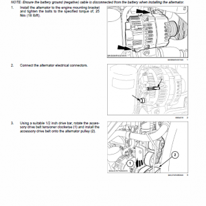 New Holland T7.170, T7.185, T7.200 Tractor Service Manual