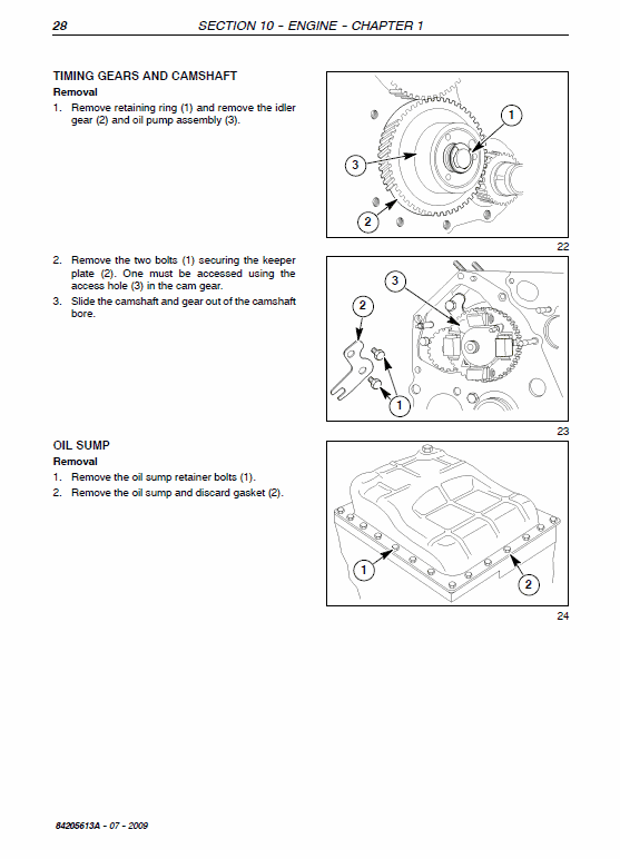 New Holland T1560, T1570 Tractors Service Manual