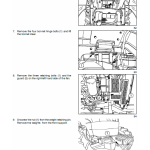 New Holland Td5010, Td5020 Tractor Service Manual