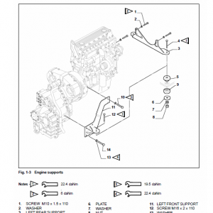 New Holland Lw270 Wheel Loaders Service Manual