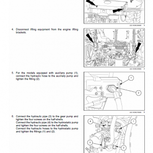 New Holland W50c, W60c, W70c, W80c Tier 4b Wheel Loader Manual