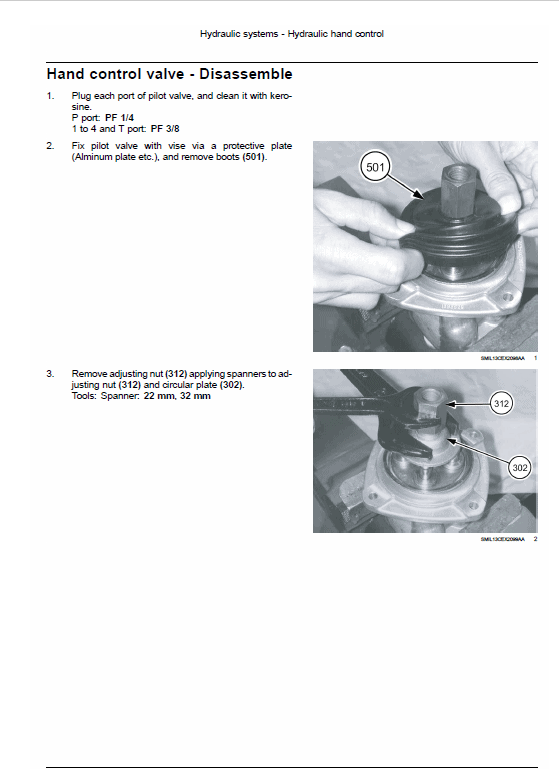 New Holland E85cmsr Midi Excavator Service Manual