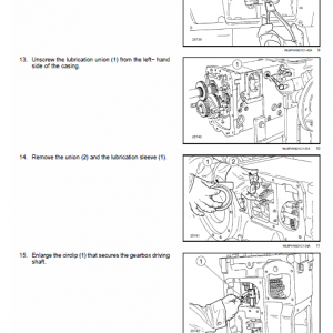 New Holland T4.75v, T4.85v, T4.95v, T4.105v Tractor Service Manual