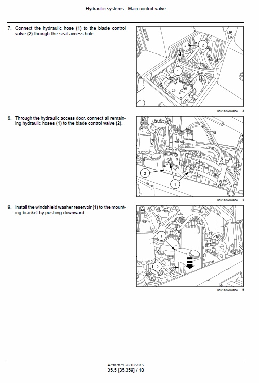 New Holland D180c Tier 2 & Tier 3 & Tier 3 Dozer Service Manual