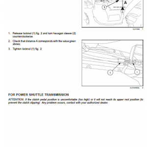 New Holland Td65f, Td75f, Td85f Tractor Service Manual