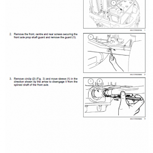 New Holland Td95d Hc Tractor Service Manual