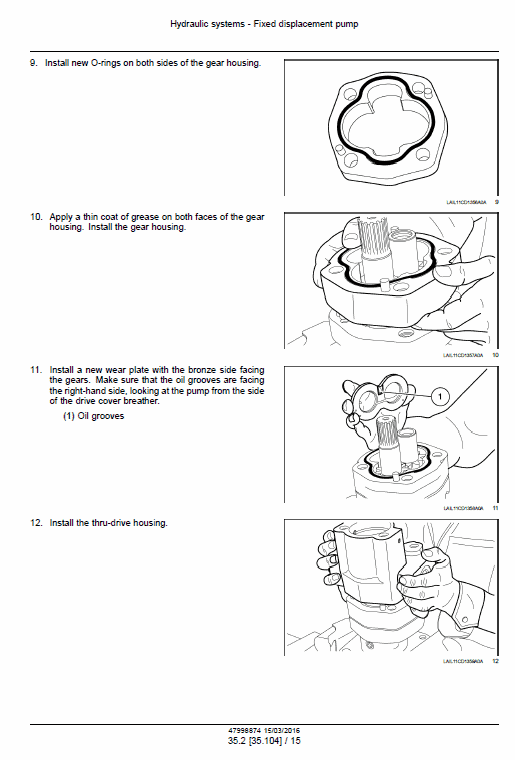 New Holland 1150l Crawler Dozer Service Manual