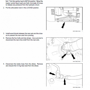 New Holland W110d Tier 4b Wheel Loader Service Manual