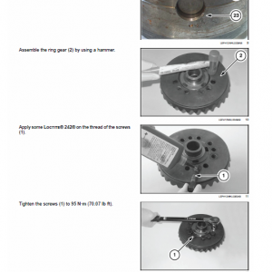 New Holland W50c, W60c, W70c, W80c Tier 4a (interim) Loader Service Manual