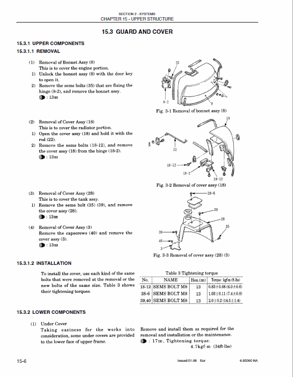 New Holland E15 Compact Excavator Service Manual