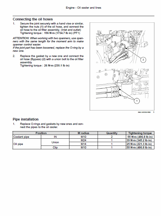 New Holland E485c Crawler Excavator Service Manual