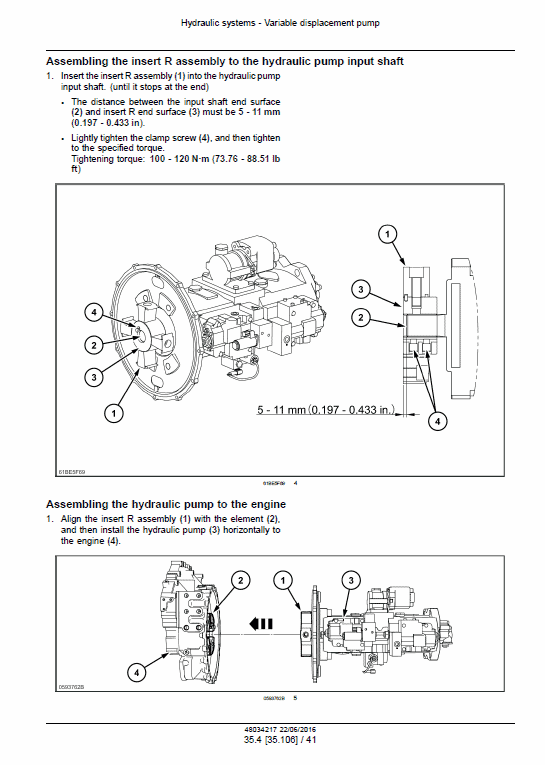 New Holland E265c Evo Excavator Service Manual