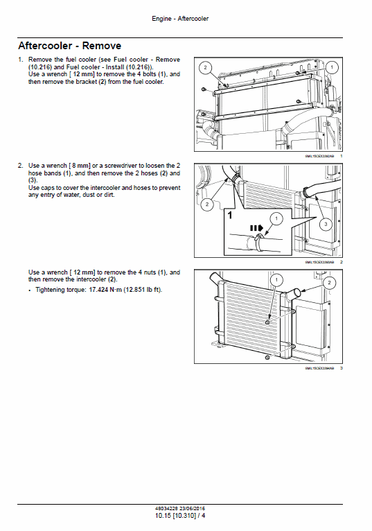 New Holland E385c Evo Excavator Service Manual