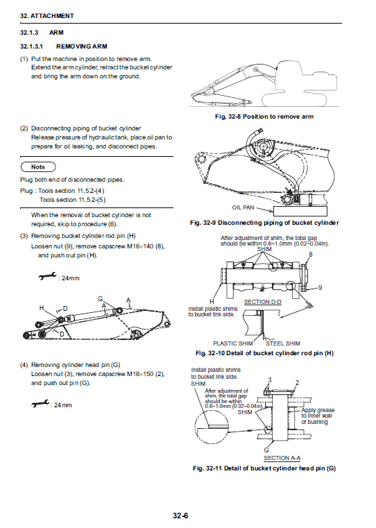 New Holland E215b, E215blc Excavator Service Manual