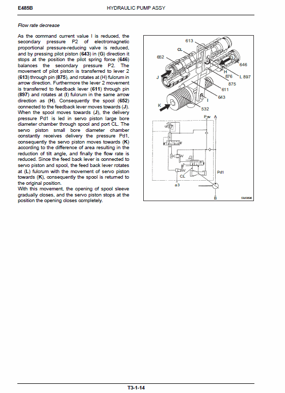 New Holland E485b Rops Excavator Service Manual