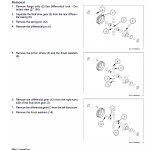 New Holland Boomer 20 And Boomer 25 Tractor Service Manual