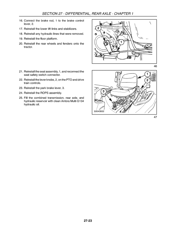 New Holland Boomer 2030 And Boomer 2035 Tractor Service Manual